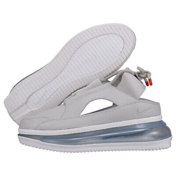 Nike Platform sneakers open sandals leather - Picture 5 of 12